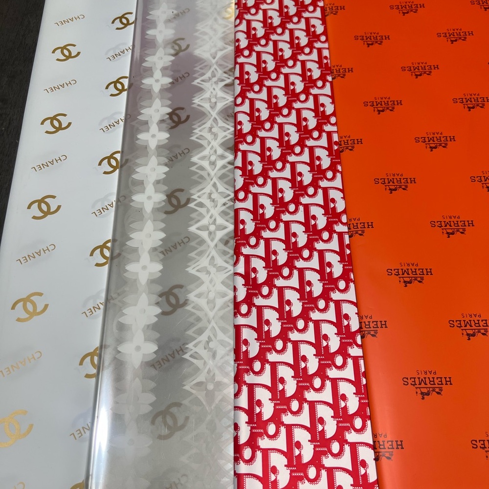 20 sheets Waterproof Korean Floral Wrapping Paper Flowers Bouquet Gift/papel
